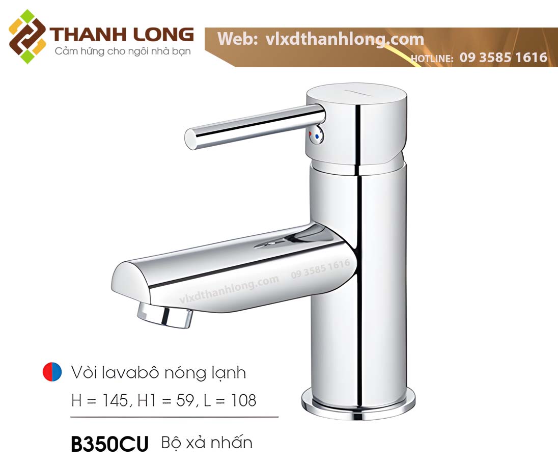 Vòi Lavabo nóng lạnh CAESAR