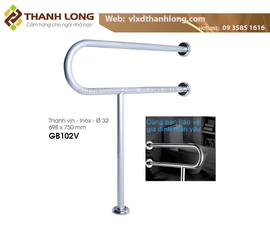 Thanh vịn INOX CAESAR